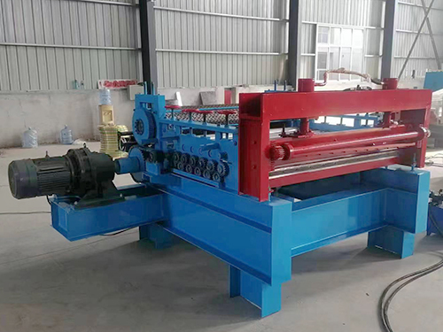 凹凸花纹板压花机